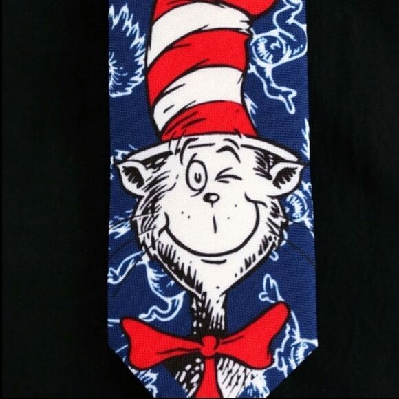 Dr. Seuss The Cat in the Hat Necktie - Picture 2 of 2